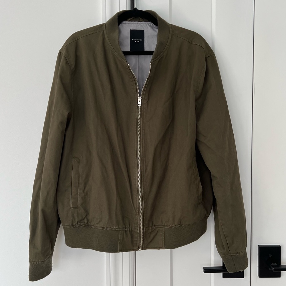 New Look (European Brand) Men’s XL oversized Khaki jacket